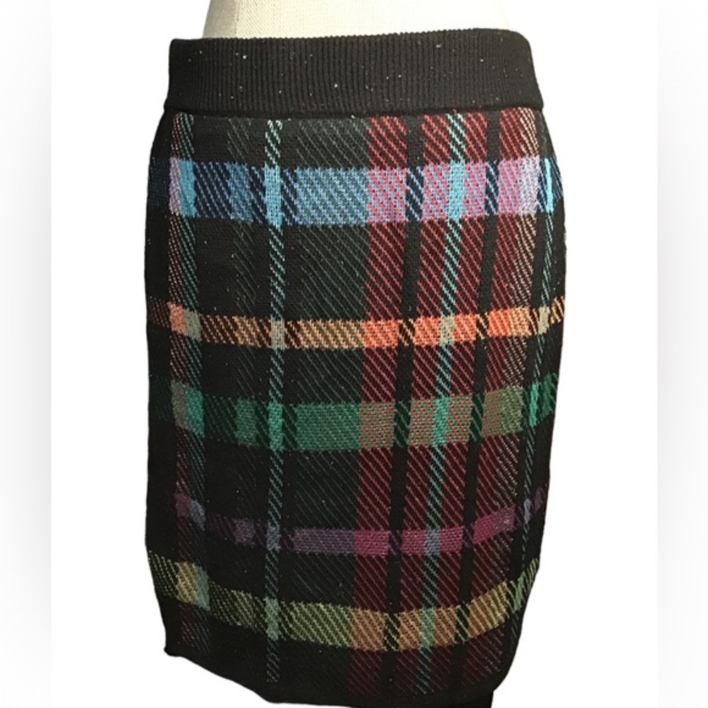 For The Republic Plaid Pencil skirt- Size M